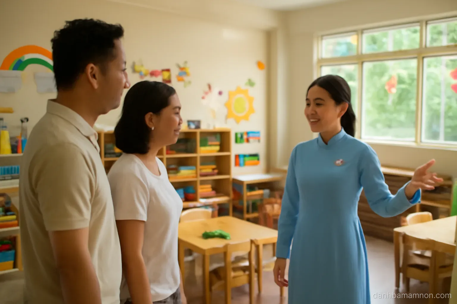 Tìm trường mầm non ở thành phố trực thuộc tỉnh
